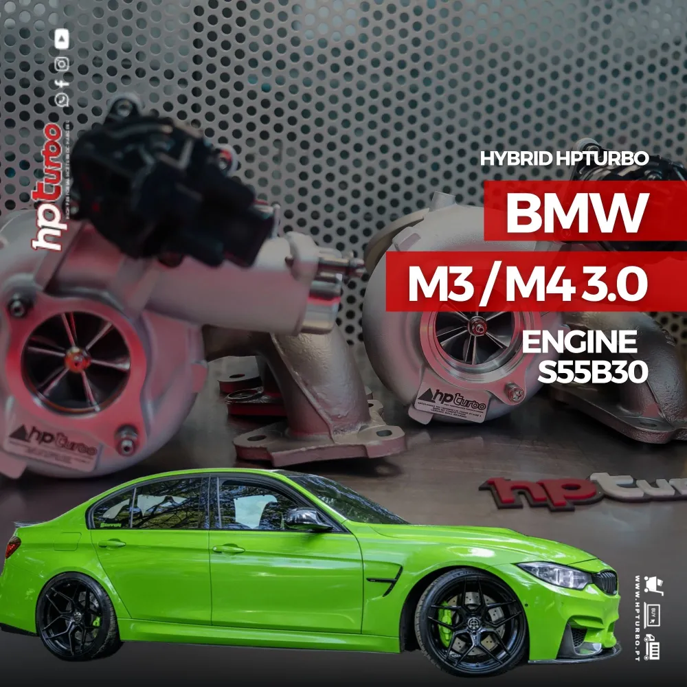 Hybrid Turbo BMW M3 / M4 3.0 BITURBO 431HP ENGINE S55
